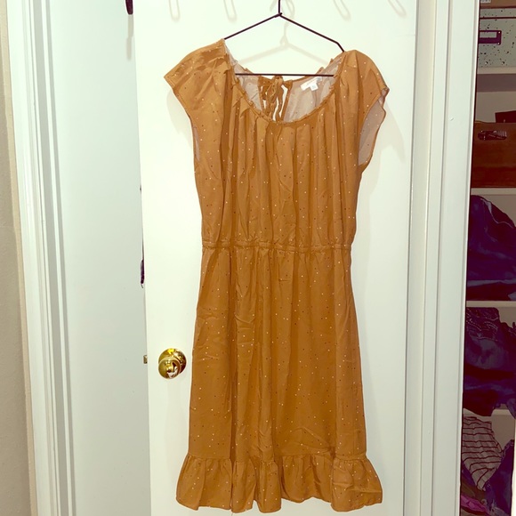 LC Lauren Conrad Dresses & Skirts - LC Lauren Conrad Tiny 💛Heart💛 Print Dress